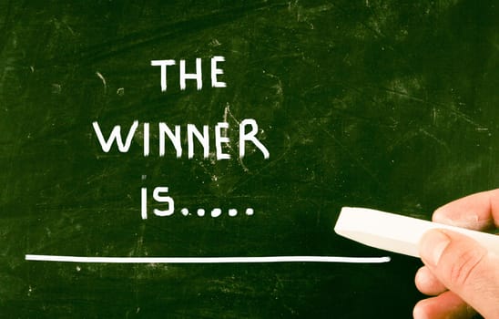 the winner is...