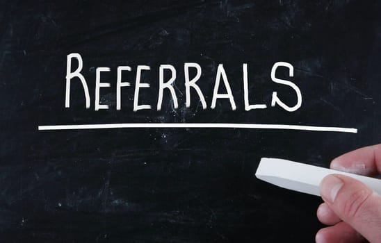 referrals concept