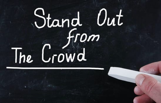 stand out from the crowd
