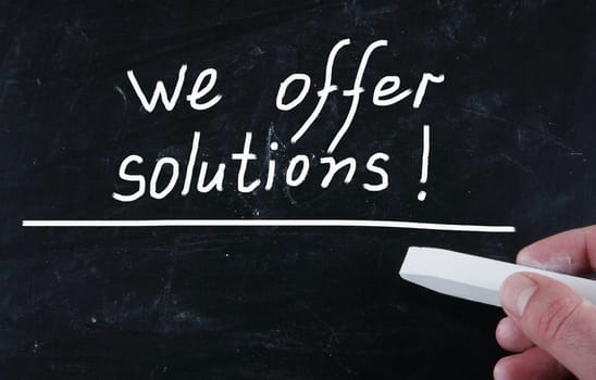 we offer solutions