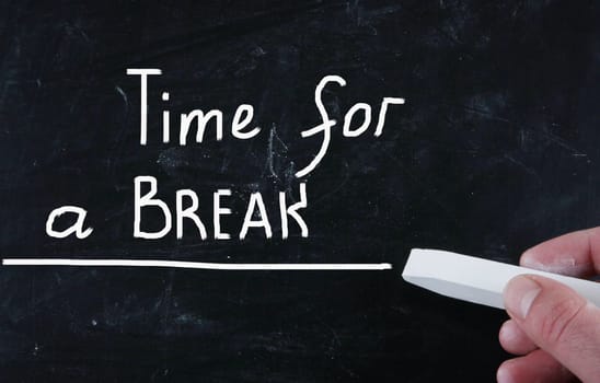 time for a break
