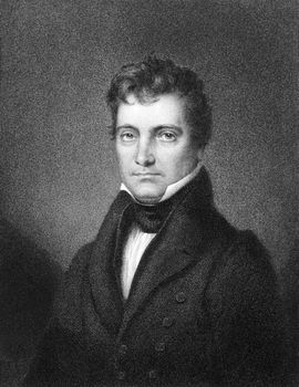 Josiah Stoddard Johnston (1784-1833) on engraving from 1834. United States Representative and Senator from Louisiana. Engraved by J.B Longacre and published in ''National Portrait Gallery of Distinguished Americans'',USA,1834.