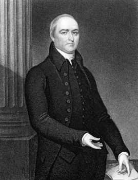 Timothy Dwight IV (1752-1817) on engraving from 1834. American academic and educator, a Congregationalist minister, theologian and author. Engraved by J.B Forrest and published in ''National Portrait Gallery of Distinguished Americans'',USA,1834.