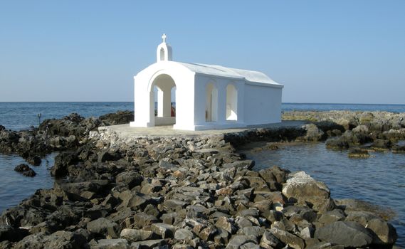 A small church in Chania in the island of Crete in Greece,

Picture taken on July 21, 2010.