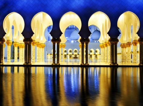 Abu Dhabi Sheikh Zayed White Mosque