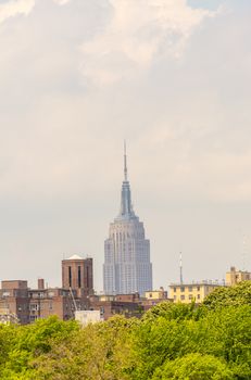 Buildings of New York. Manhattan skyline.