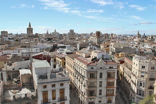 Photo of City of Valencia, Spain made in the late Summer time in Spain, 2013