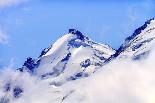 Mount Baker Under Clouds from Artist Point  Mount Baker Highway Snow Mountain Washington State Pacific Northwest