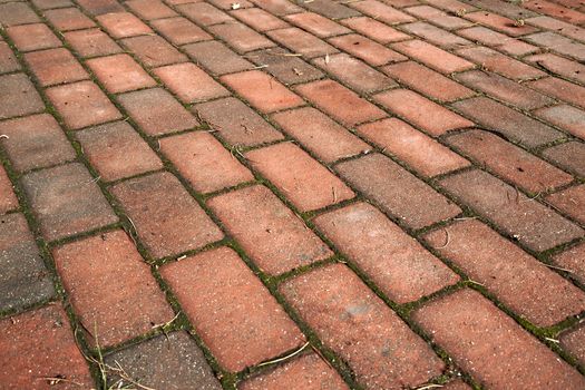 Pavement made of old stones