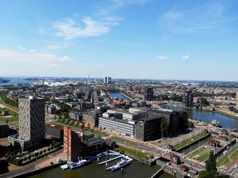 Panoramic view of Rotterdam, The Netherlands.

Picture taken on August 26, 2013.