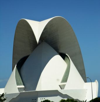 A view of the Auditorium of Tenerife.

Picture taken on July 26, 2011.