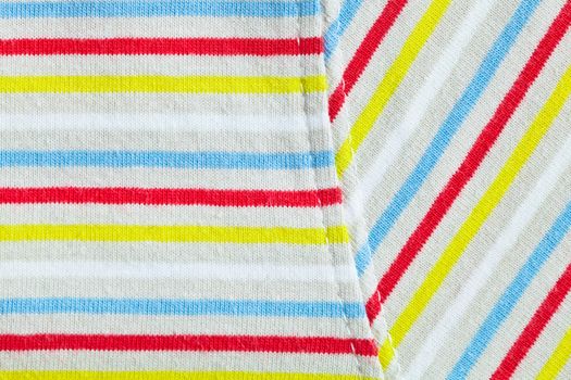 Colorful stripey material as a background image