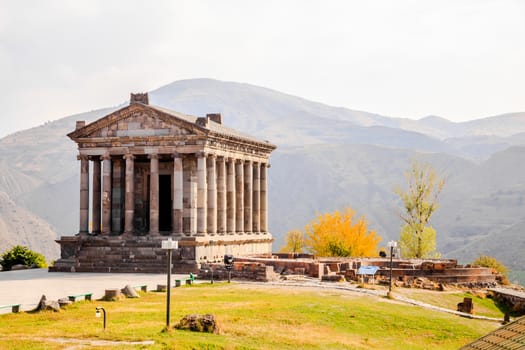 Garni temple is the hellenistic temple in republic of armenia