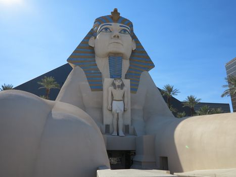 The Sphinx of the Luxor in Las Vegas