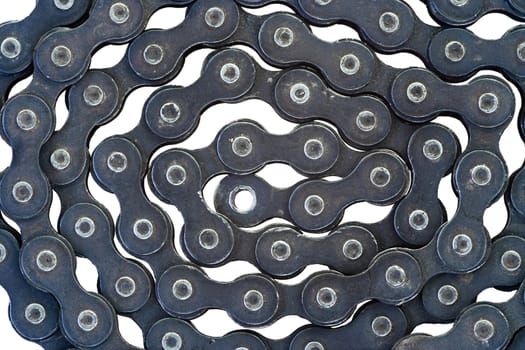 Abstract detail - macro - of the chain