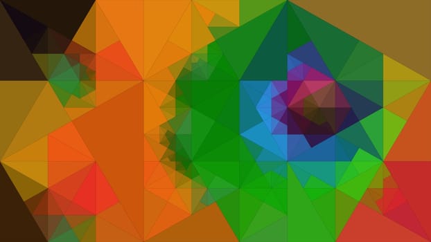 Abstract background of triangles created by means of triangulation