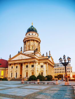 French cathedral (Franzosischer Dom) in Berlin, Germany