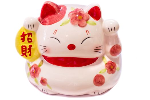 Maneki Neko, Japanese Welcoming Cat, Lucky Cat, Money cat.