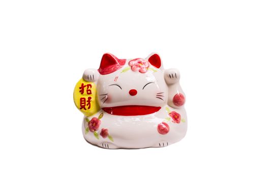 Maneki Neko, Japanese Welcoming Cat, Lucky Cat, Money cat.