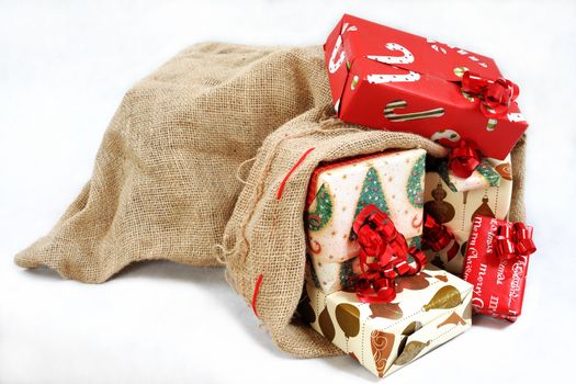 Christmas comes with a sack full of gifts.