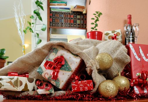 Christmas comes with a sack full of gifts.