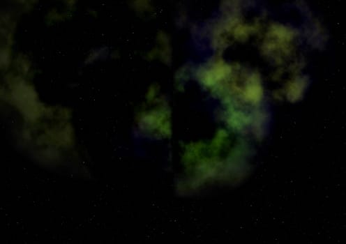 Small part of an infinite star field of space in the Universe. "Elements of this image furnished by NASA".