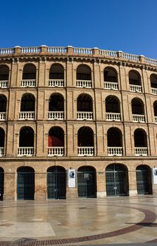 Valencia, bullring still used today for bullfighting but also as a place of town events