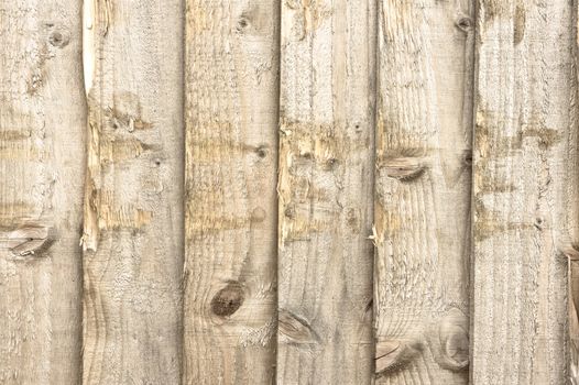 Scuffed fence panels as a background