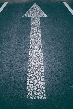 the direction on the floor,go ahead