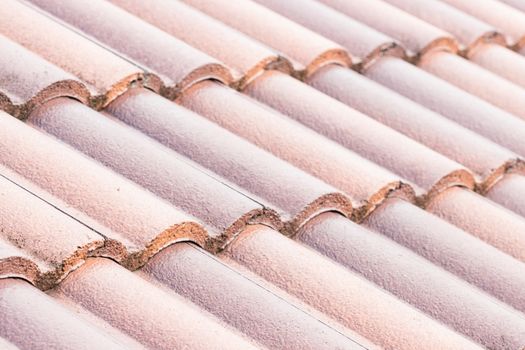 close up construction roof of building