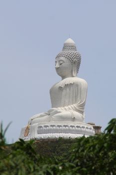 View of the Big Budha of Phuket