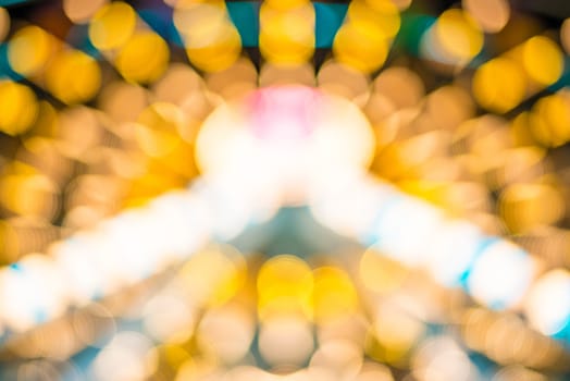 Defocused of the lights, Out of focus, Bokeh, Good for background.