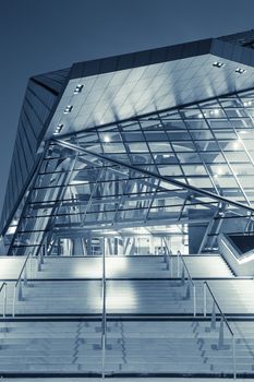 Confluences Museum entrance, Lyon, France