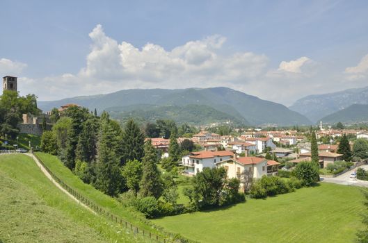 Bassano del Grappa, a city in the Northern Italy
