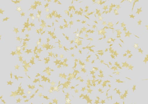 Abstract modern Holiday background with gold stars.