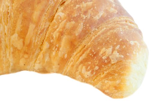 background of croissant for an energetic breakfast