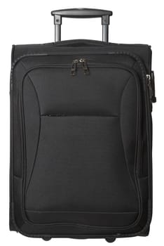 Black Suitcase isolated on white background