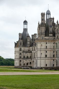 Castle of Chambord in Cher Valley, France