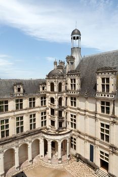 Castle of Chambord in Cher Valley, France