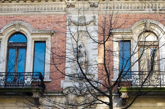 Building neoclassical style late 19th century, Bulgaria Ruse