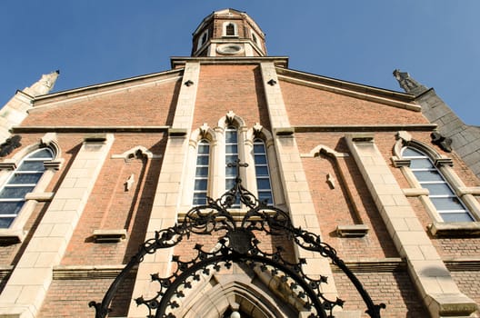Catholic Church in Ruse Bulgaria in December