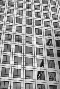 Office buildings. Windows and textures.