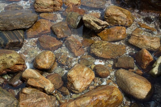 Rocks closeup, Southern Province, Sri Lanka, Asia.