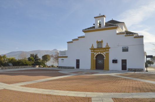 Shrine of the Virgin of the Snows in Dilar, a village of Granada.