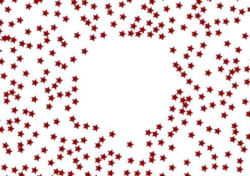 Abstract modern Holiday white background with stars.
