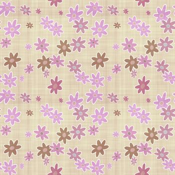 An image of a seamless floral background
