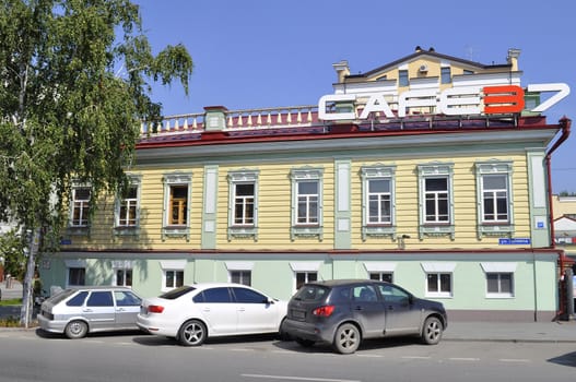 building of cafe Cafe 37, Tyumen, Russia