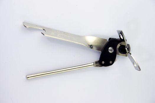 A can opener isolated against a white background