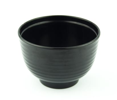 Empty plastic, ceramics bowl.