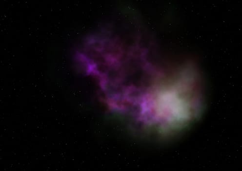 Small part of an infinite star field of space in the Universe. "Elements of this image furnished by NASA".